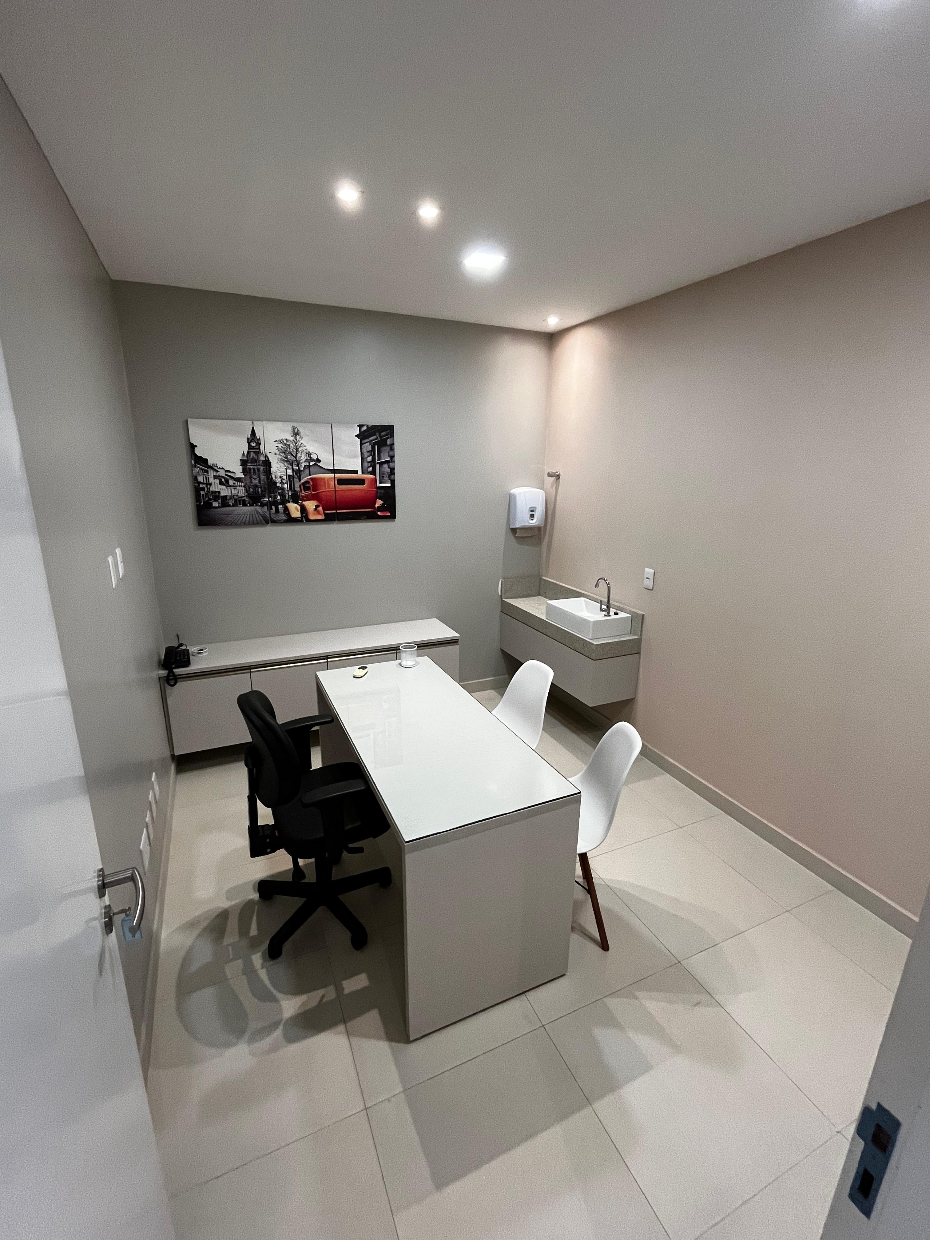 Sala de escritório moderna