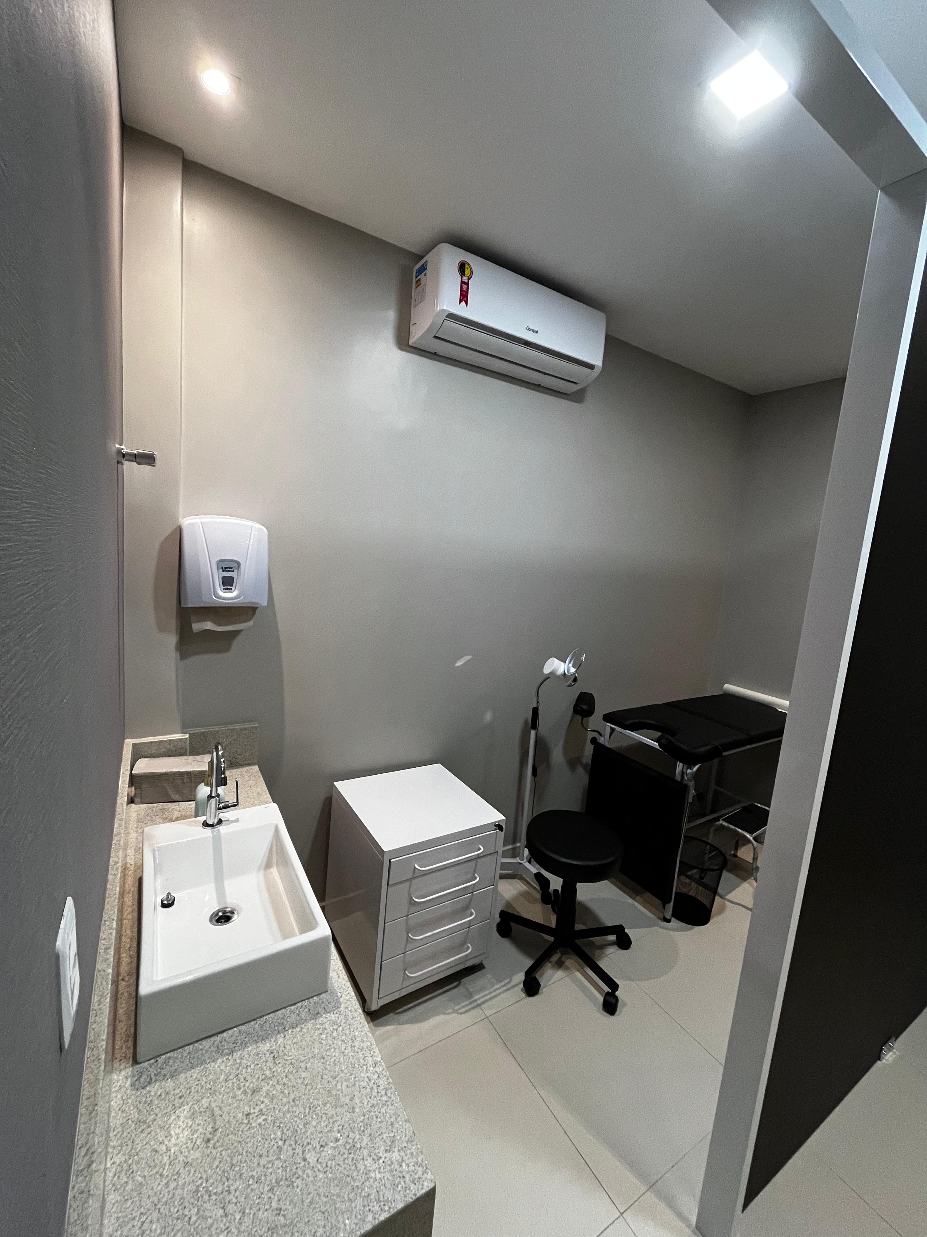 Consultório médico decorado